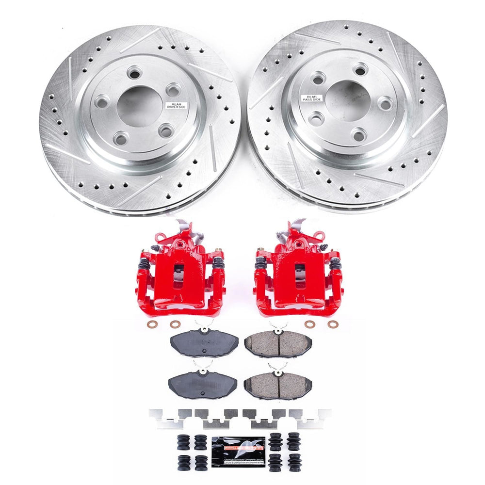 Power Stop 03-06 Lincoln LS Rear Z23 Evolution Sport Brake Kit w/Calipers
