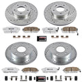 Power Stop 89-94 Nissan Maxima Front & Rear Z26 Street Warrior Brake Kit