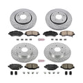 Power Stop 12-16 Chrysler Town & Country Front & Rear Z23 Evolution Sport Brake Kit