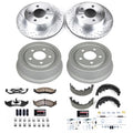 Power Stop 01-06 Jeep Wrangler Front & Rear Z36 Truck & Tow Brake Kit