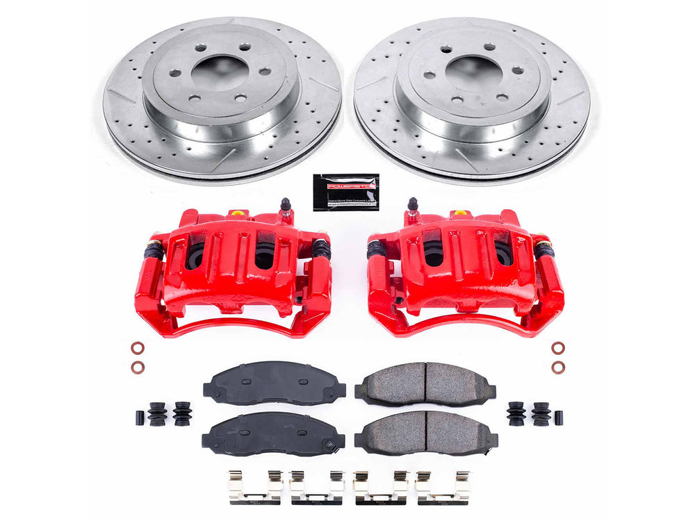 Power Stop 03-04 Dodge Dakota Front Z23 Evolution Sport Brake Kit w/Calipers