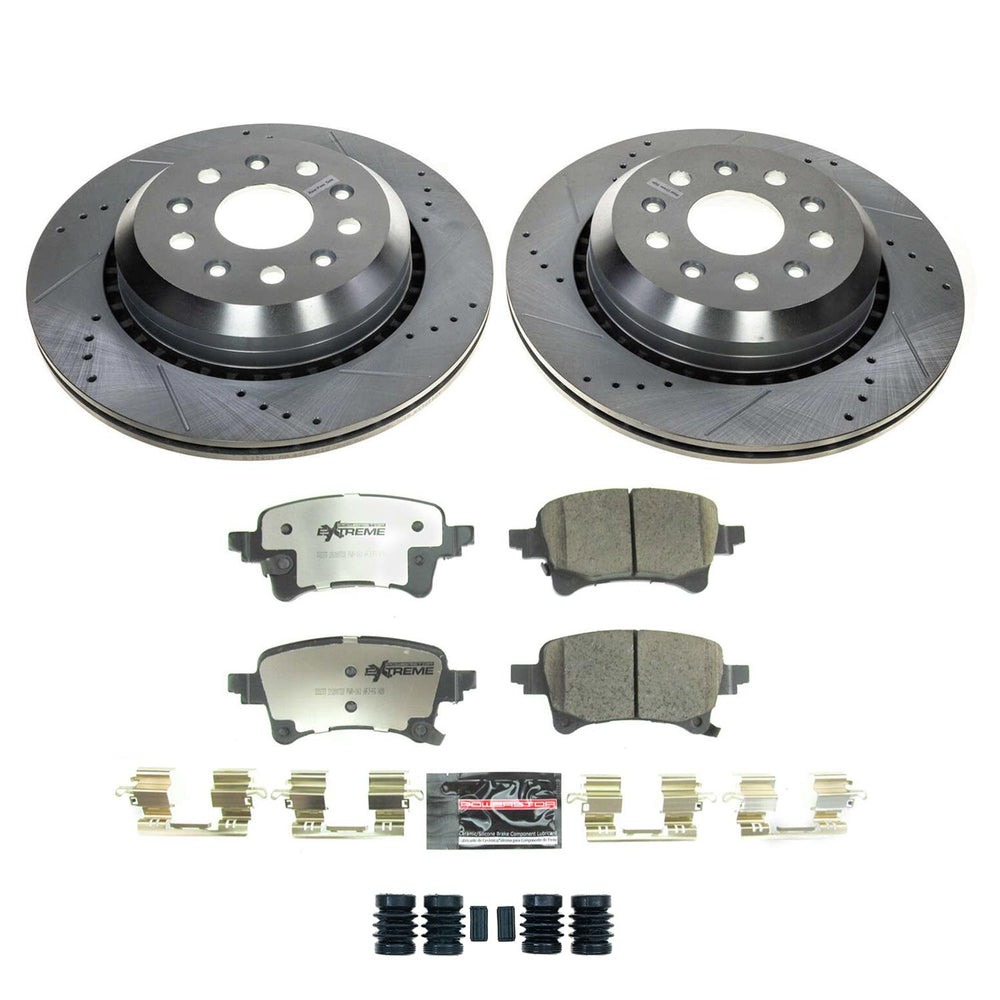 Power Stop 20-21 Jeep Gladiator Rear Z36 Truck & Tow Brake Kit