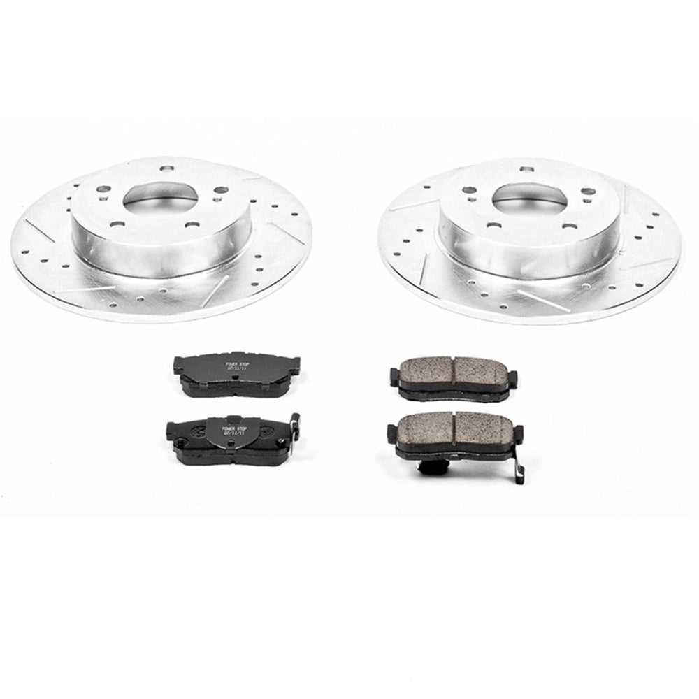 Power Stop 96-01 Infiniti I30 Rear Z23 Evolution Sport Brake Kit w/Calipers