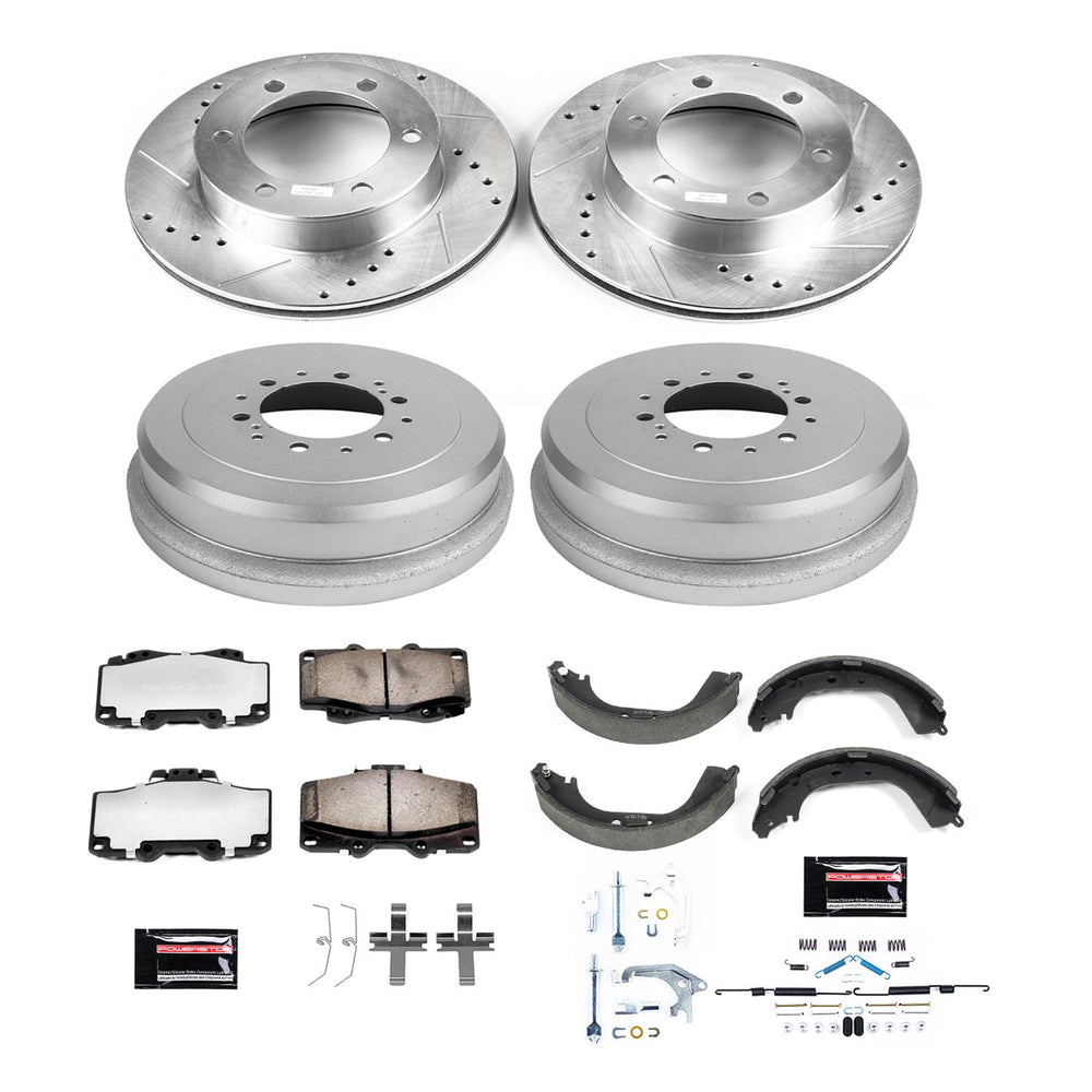 Power Stop 95-00 Toyota 4Runner Front & Rear Z36 Truck & Tow Brake Kit