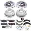 Power Stop 90-93 Chevrolet Astro Front & Rear Z23 Evolution Sport Brake Kit
