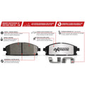 Power Stop 99-01 Nissan Maxima Front & Rear Z26 Street Warrior Brake Kit