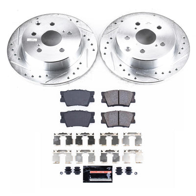 Power Stop 10-12 Lexus HS250h Front & Rear Z23 Evolution Sport Brake Kit