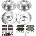 Power Stop 15-19 Kia Sedona Front & Rear Z23 Evolution Sport Brake Kit