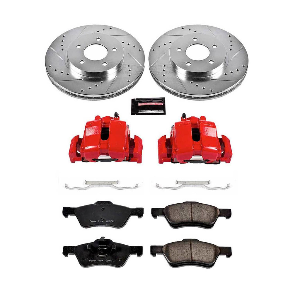 Power Stop 05-06 Ford Escape Front Z23 Evolution Sport Brake Kit w/Calipers