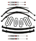 Lift Kit 2 Inch Lift Includes Front Leaf Springs Front U Bolt Kit Spring Bushing Kit Rear Add-A-Leafs 73-78 Ford F-250 Skyjacker