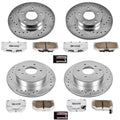 Power Stop 89-90 Nissan 300ZX Front & Rear Z26 Street Warrior Brake Kit