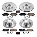 Power Stop 13-16 Hyundai Santa Fe Front & Rear Z23 Evolution Sport Brake Kit