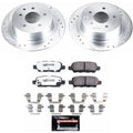 Power Stop 07-10 Nissan Altima Rear Z26 Street Warrior Brake Kit w/Calipers