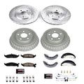 Power Stop 95-96 Chrysler Cirrus Front & Rear Z23 Evolution Sport Brake Kit