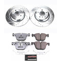 Power Stop 02-05 BMW 745i Front & Rear Z26 Street Warrior Brake Kit
