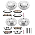 Power Stop 06-10 Jeep Commander Front & Rear Z36 Truck & Tow Brake Kit