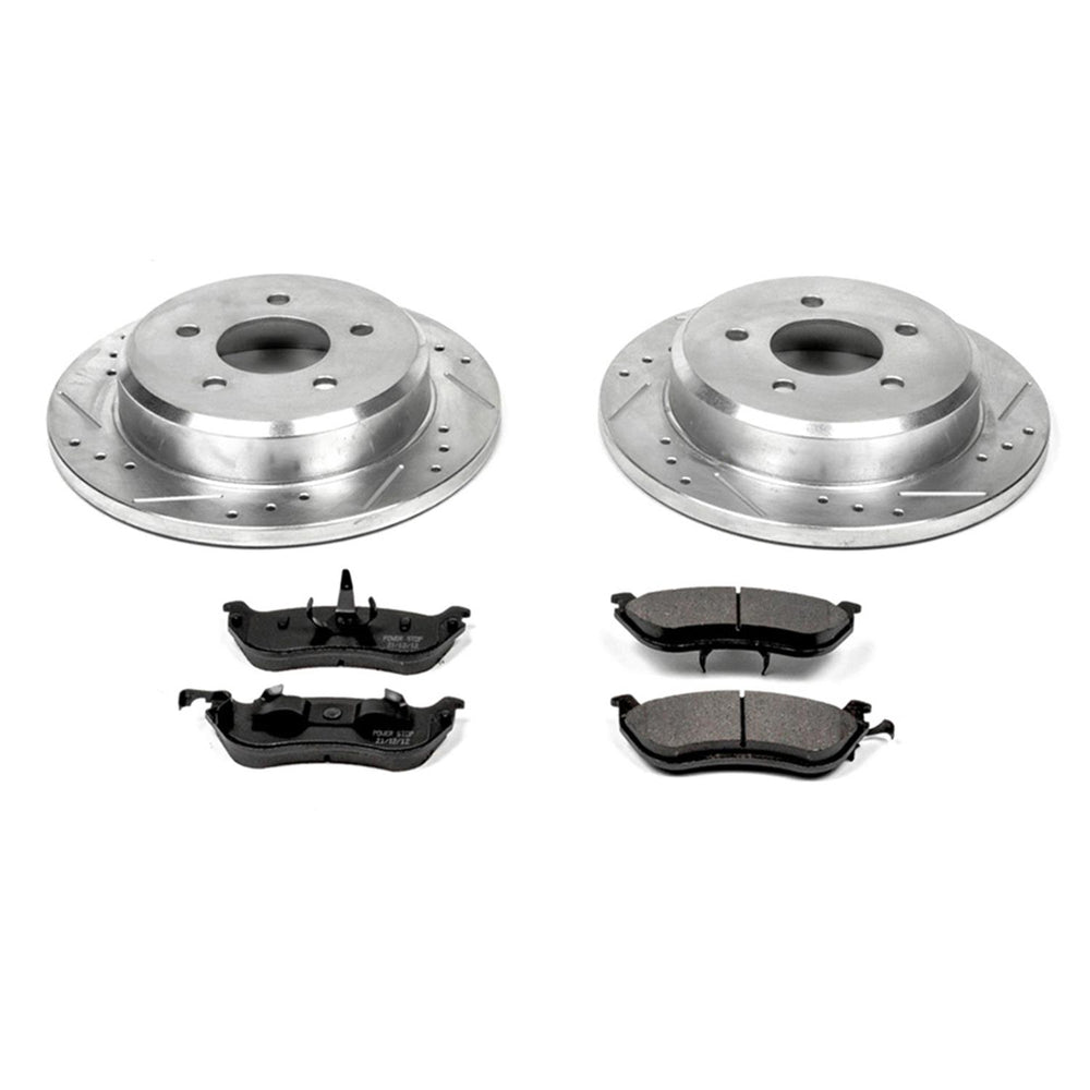 Power Stop 98-02 Ford Crown Victoria Front & Rear Z23 Evolution Sport Brake Kit