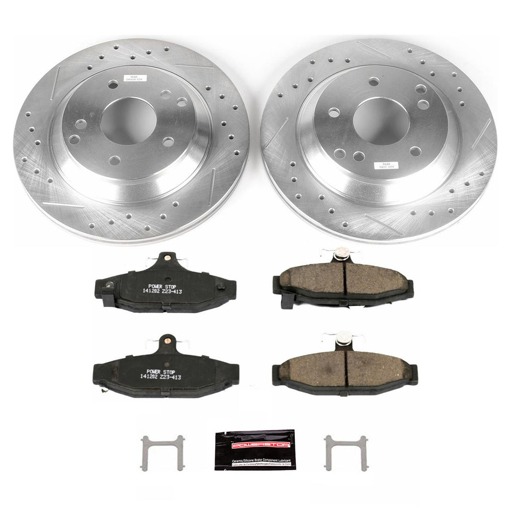Power Stop 88-95 Chevrolet Corvette Front & Rear Z23 Evolution Sport Brake Kit