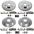 Power Stop 08-09 Buick Allure Front & Rear Z26 Street Warrior Brake Kit