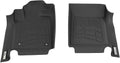 Westin 12-16 Ford SD Reg/Supr Cab/Crew (w/DS Foot Pad) Wade Sure-Fit Floor Liners Front - Blk