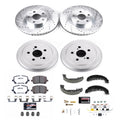Power Stop 04-08 Toyota Corolla Front & Rear Z26 Street Warrior Brake Kit