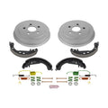 Power Stop 04-08 Toyota Corolla Front & Rear Z26 Street Warrior Brake Kit
