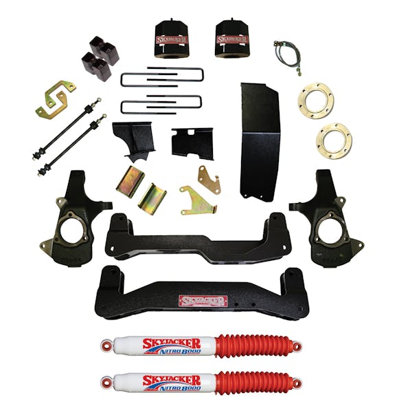 Skyjacker 6-7"KT,SPA,ALUM,14>GMBLK MA