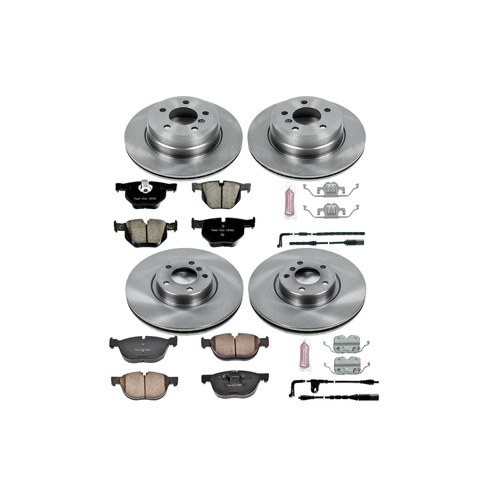 Power Stop 07-10 BMW X5 Front & Rear Autospecialty Brake Kit