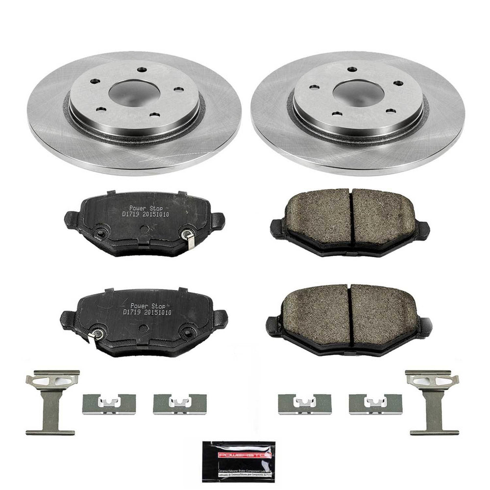 Power Stop 12-16 Chrysler Town & Country Front & Rear Autospecialty Brake Kit