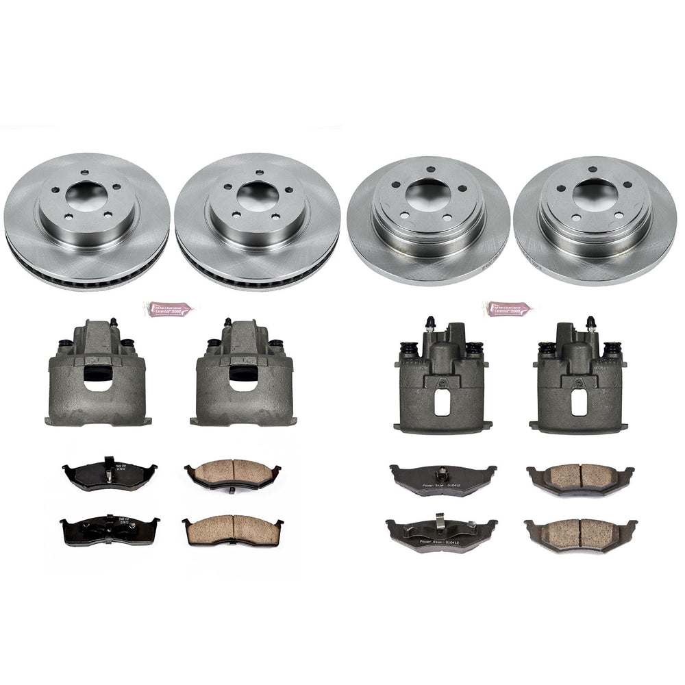 Power Stop 98-04 Chrysler Concorde Front & Rear Autospecialty Brake Kit w/Calipers