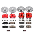 Power Stop 06-12 Toyota RAV4 Front & Rear Z23 Evolution Sport Brake Kit w/Calipers