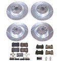 Power Stop 12-16 Tesla Model S Front & Rear Z23 Evolution Sport Brake Kit