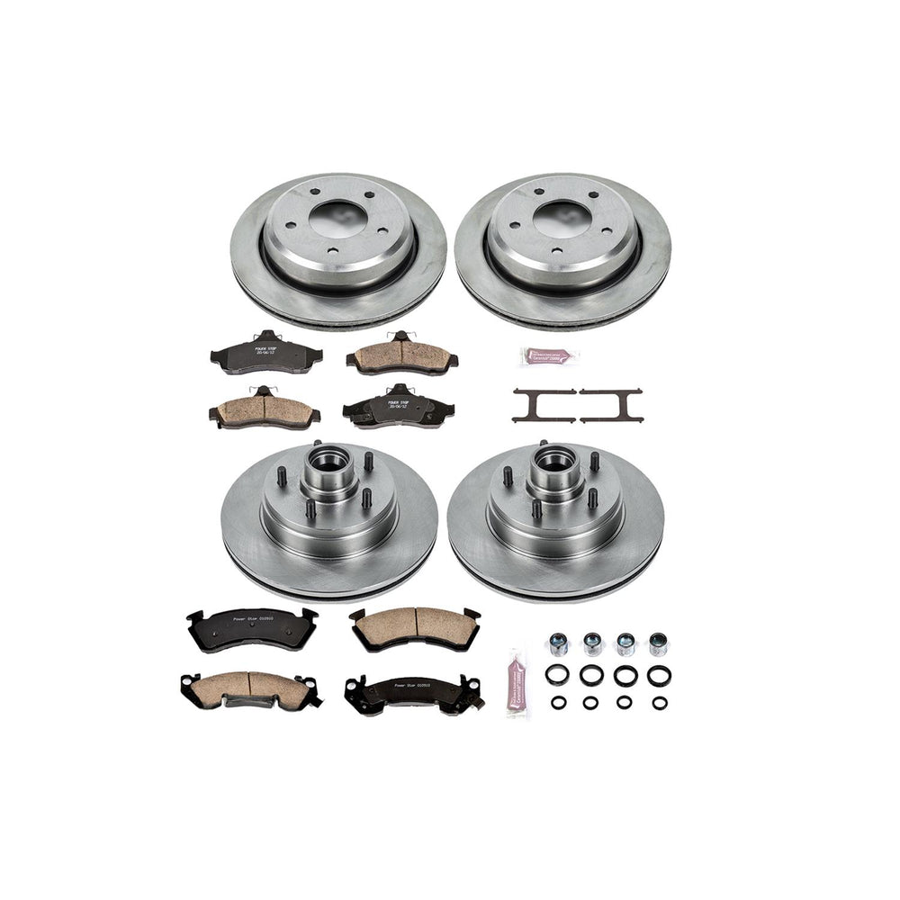 Power Stop 94-96 Chevrolet Impala Front & Rear Autospecialty Brake Kit