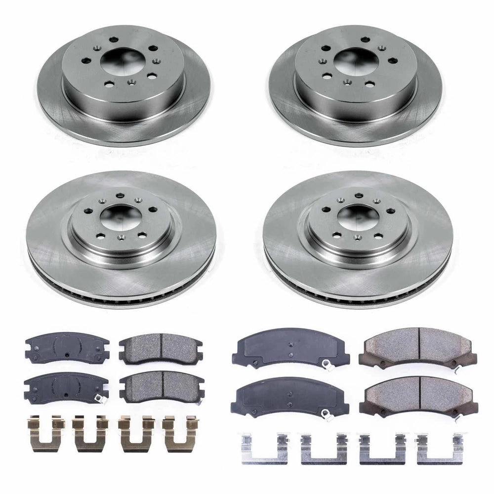 Power Stop 08-09 Buick Allure Front & Rear Autospecialty Brake Kit