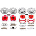 Power Stop 06-10 Jeep Commander Z26 Street Kit w/ Calipers - Front and Rear