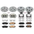 Power Stop 11-12 Infiniti G25 Autospecialty Kit w/ Calipers - Front and Rear