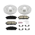 Power Stop 11-17 Nissan Quest Front & Rear Z23 Evolution Sport Brake Kit w/Calipers