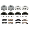 Power Stop 1999 Ford F-250 Super Duty Autospecialty Kit w/ Calipers - Front and Rear