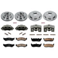 Power Stop 97-00 Ford Expedition Autospecialty Kit w/ Calipers - Front and Rear