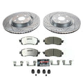 Power Stop 19-21 Subaru Forester Front Z26 Street Warrior Brake Kit