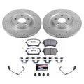 Power Stop 13-14 Audi A8 Quattro Rear Z26 Street Warrior Brake Kit