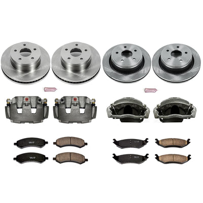Power Stop 07-09 Chrysler Aspen Front & Rear Autospecialty Brake Kit w/Calipers
