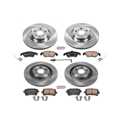 Power Stop 10-11 Audi S4 Front & Rear Autospecialty Brake Kit