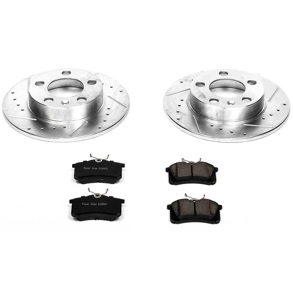 Power Stop 00-10 Volkswagen Beetle Rear Z23 Evolution Sport Brake Kit w/Calipers