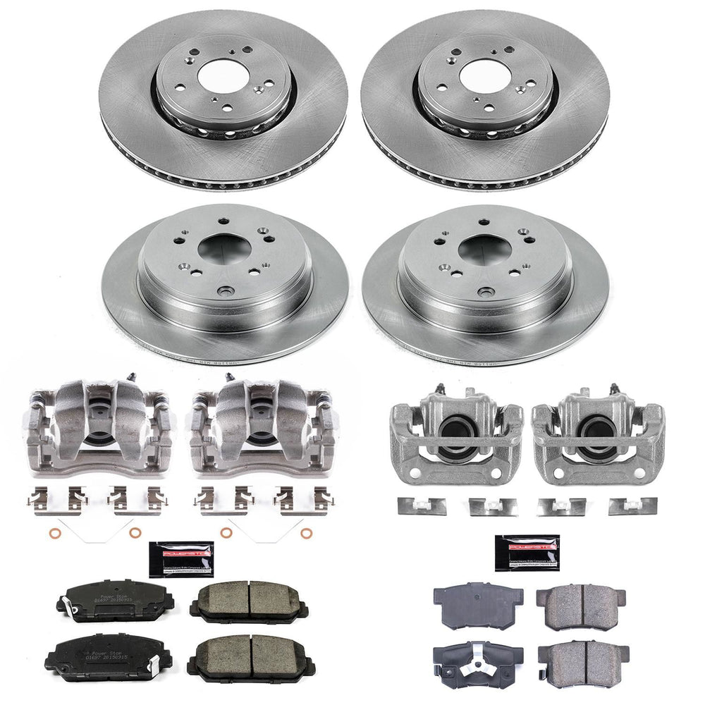 Power Stop 13-18 Acura RDX Front & Rear Autospecialty Brake Kit w/Calipers