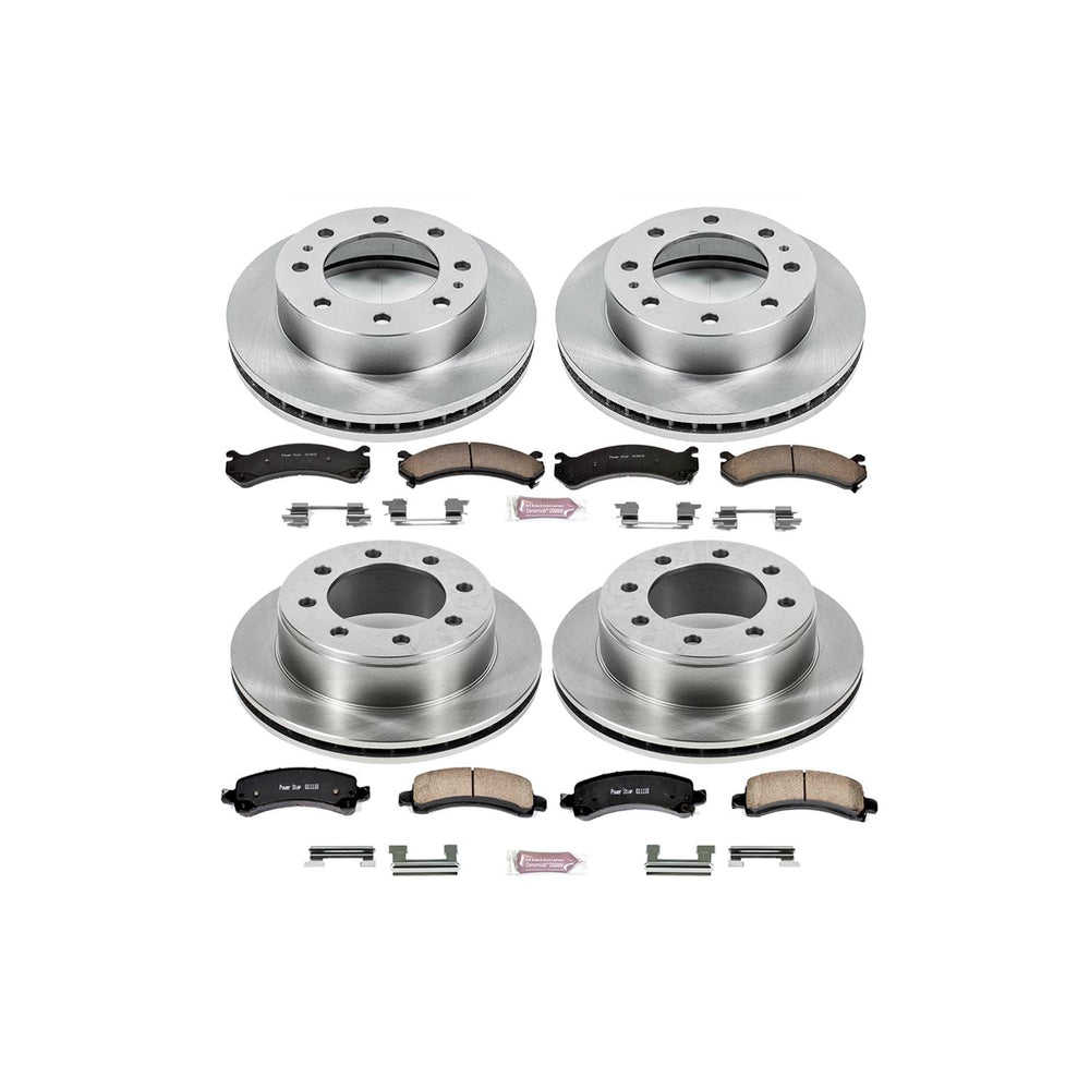 Power Stop 06-17 Chevrolet Express 2500 Front & Rear Autospecialty Brake Kit