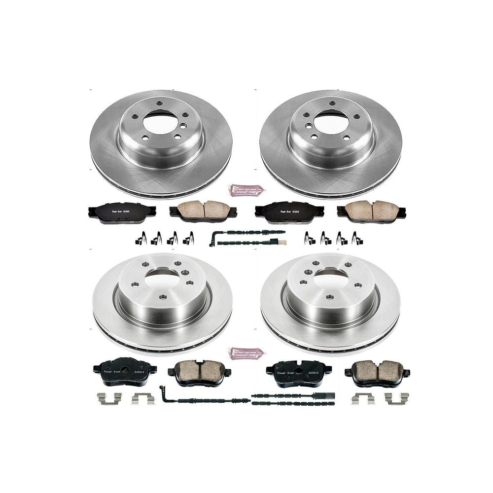 Power Stop 09-10 BMW Z4 Front & Rear Autospecialty Brake Kit