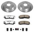 Power Stop 08-09 Buick Allure Z26 Street Kit w/ Calipers - Front and Rear
