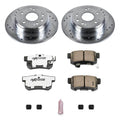 Power Stop 02-04 Honda CR-V Rear Z26 Street Warrior Brake Kit w/Calipers