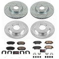 Power Stop 17-19 Hyundai Sonata Front & Rear Z23 Evolution Sport Brake Kit